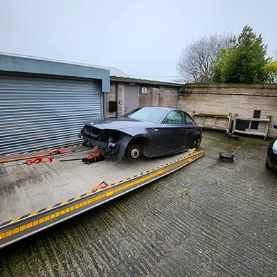 car without wheels